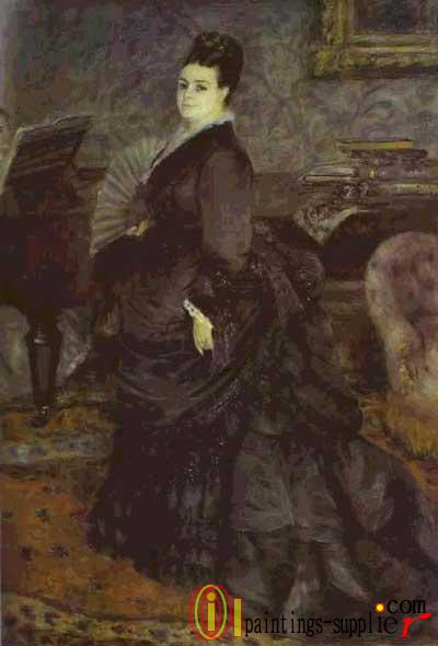 Portrait of a Woman (Mme Georges Hartmann ), 1874