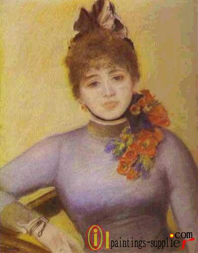 Portrait of Caroline Rémy ,1885.