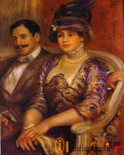 Portrait of M. and Mme Bernheim de Villers, 1910.