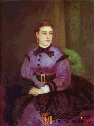 Portrait of Mademoiselle Sicot, 1865