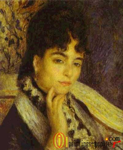 Portrait of Mme Alphonse Daudet, 1876