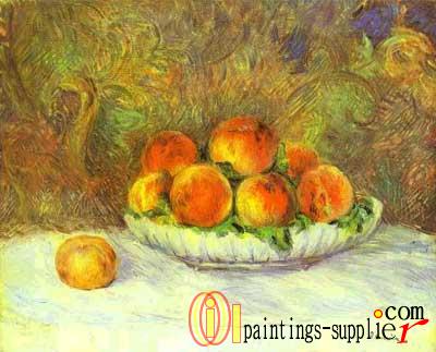 Still Life with Peaches, 1880