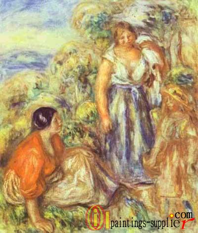 Two Women and a Child, 1912
