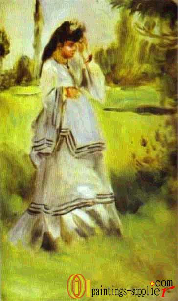 Woman in a Park, 1870