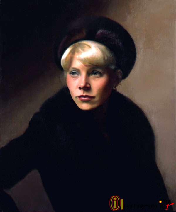 Portrait of the Artists Wife Linda.