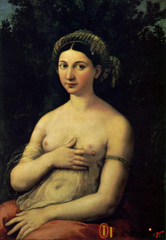 Portrait of a Nude Woman (the 'Fornarina'),1518.