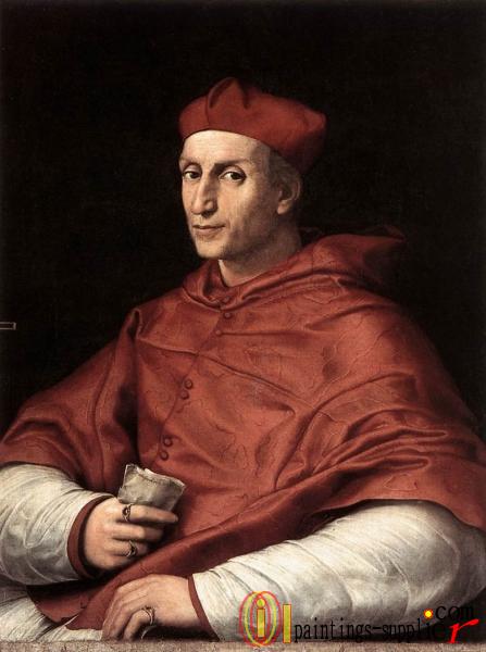 Portrait of Cardinal Bibbiena