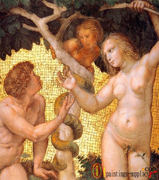 Stanza Della Segnatura Adam and Eve