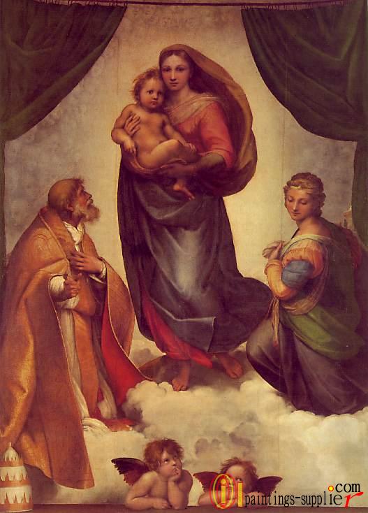 The Sistine Madonna,1512-14