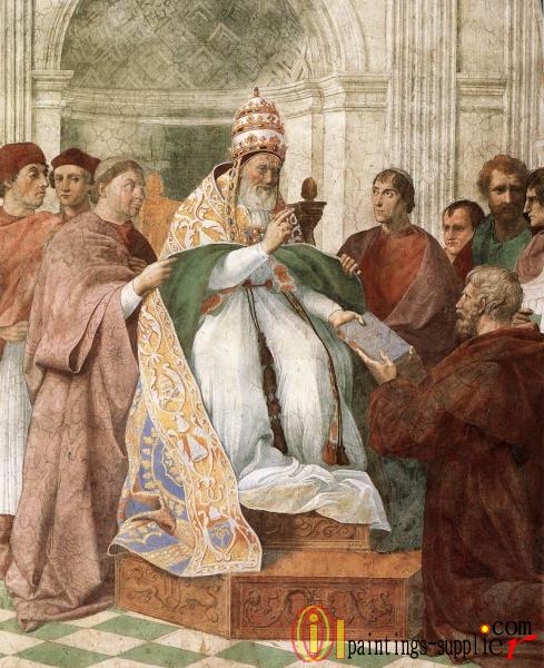 Gregory IX Approving the Decretals.