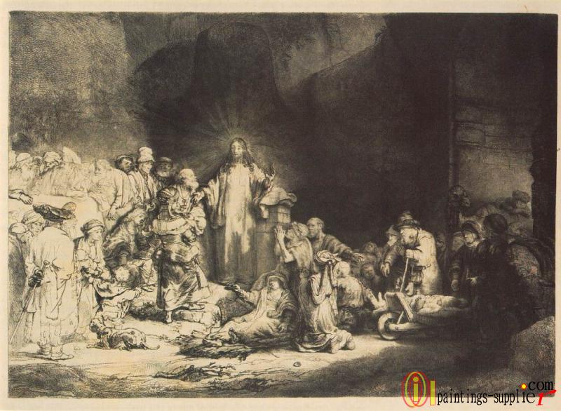 The Little Children Being Brought to Jesus,1647-49.