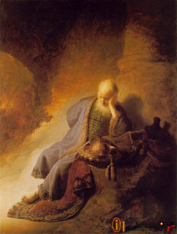 Jeremiah Lamenting the Destruction of Jerusalem 1630.