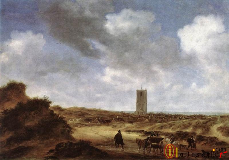 View of Egmond aan Zee