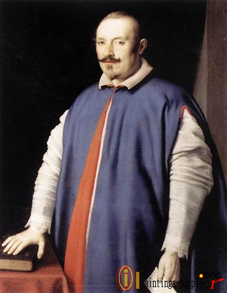Portrait Of Monsignor Ottaviano Prati.