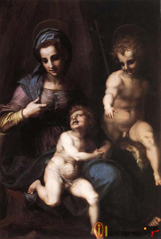 Madonna and Child with the Young St. John..