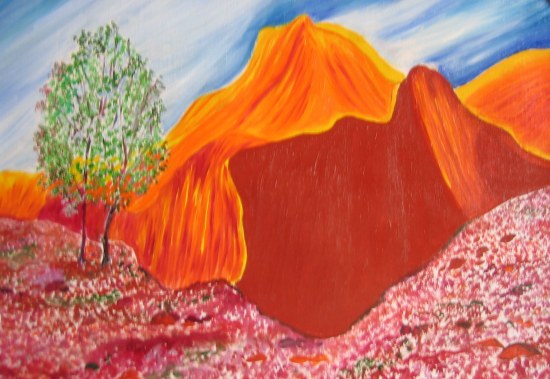 Landscape in Expressionistivc Style