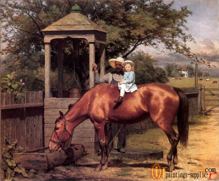 Equestrian portrait