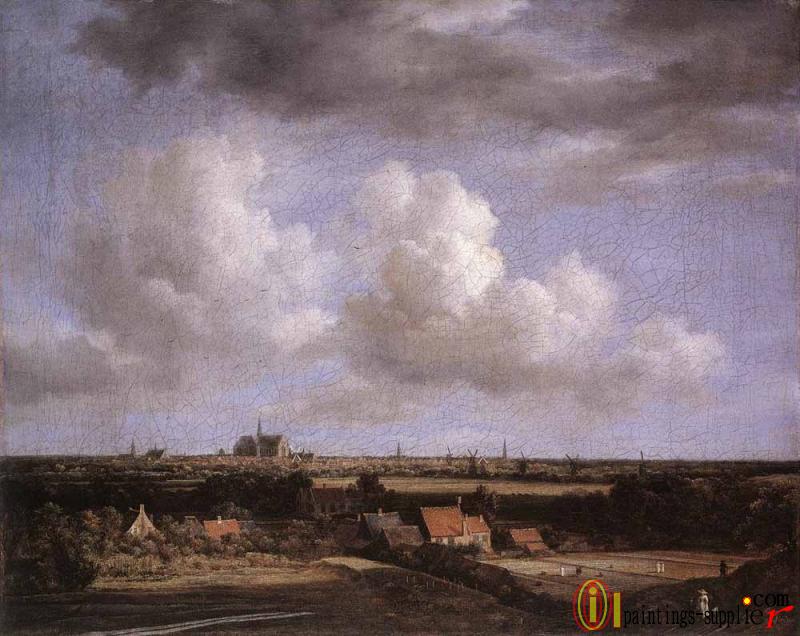 Landscape with a View of Haarlem.