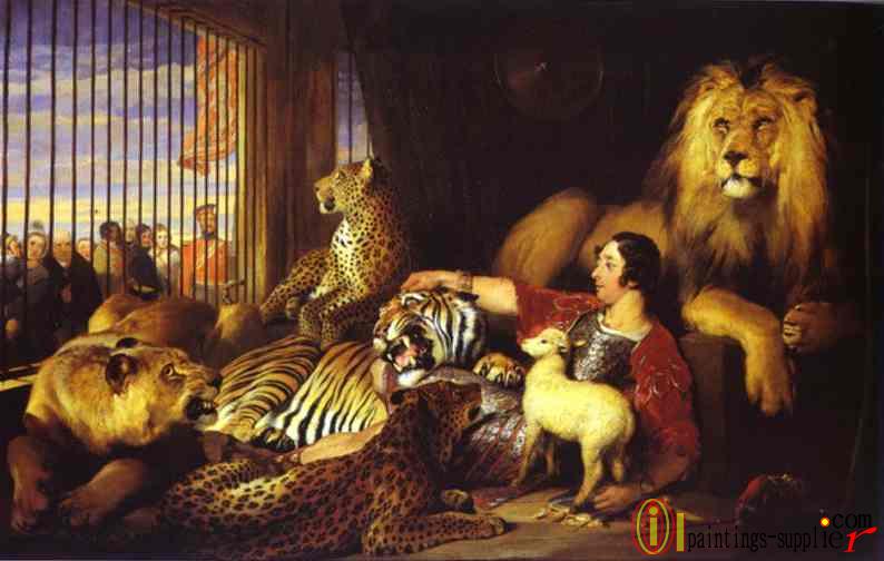 Isaac Van Amburgh and His Animals( 1839).