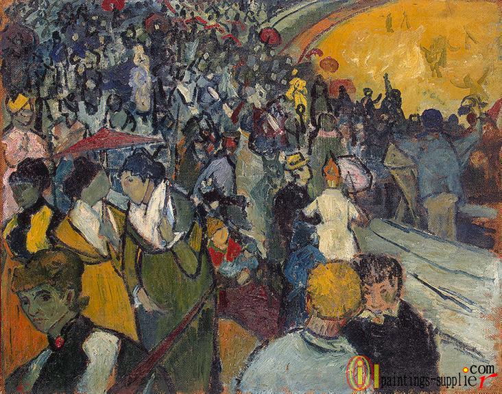Spectators in the Arena at Arles.