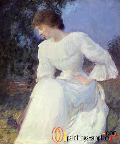 Portrait of a Woman in White.