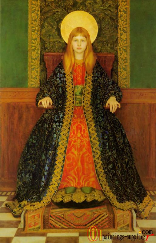 The Child Enthroned.