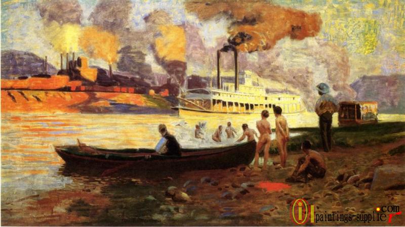 Steamboat on the Ohio
