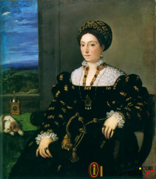 Portrait of Eleonora Gonzaga della Rovere.