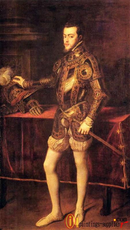Portrait of Philip II 1550_51