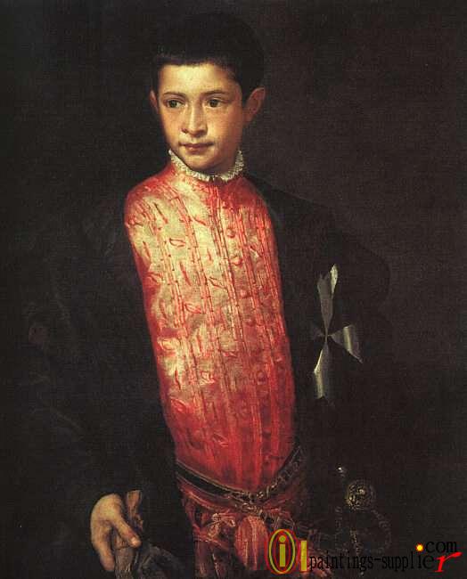Portrait of Ranuccio Farnese.