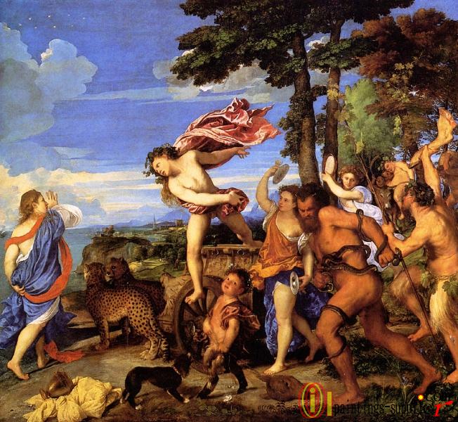 Titian Bacchus and Ariadne 1522 1523