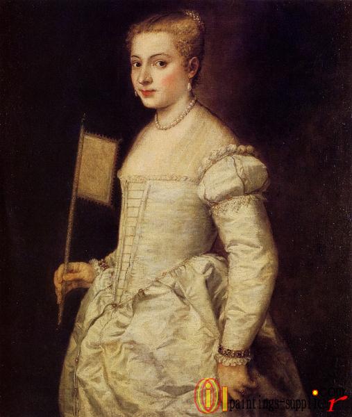 Woman in white 1555.