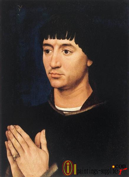 Portrait Diptych of Jean de Gros (right wing).