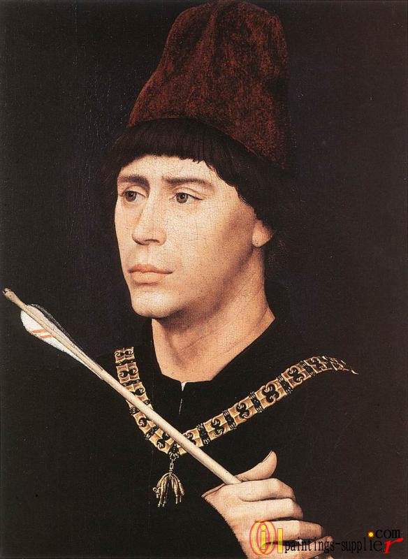 Portrait of Antony of Burgundy c1461
