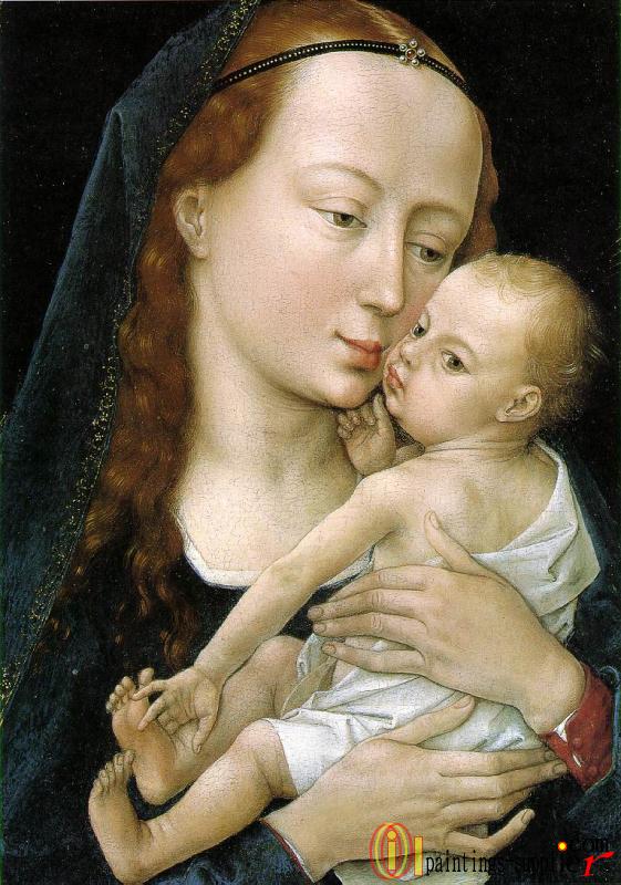 Virgin and child.