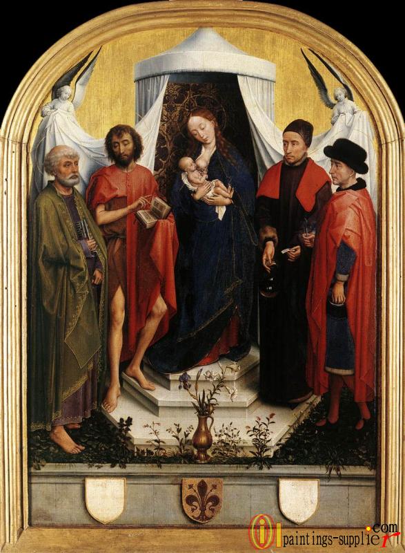 Virgin with the Child and Four Saints.