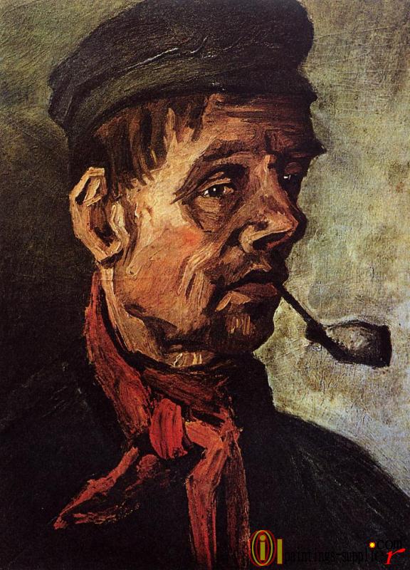 Head of a Peasant with a Pipe