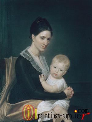 Mrs Marinus Willet And Her Son Marinus