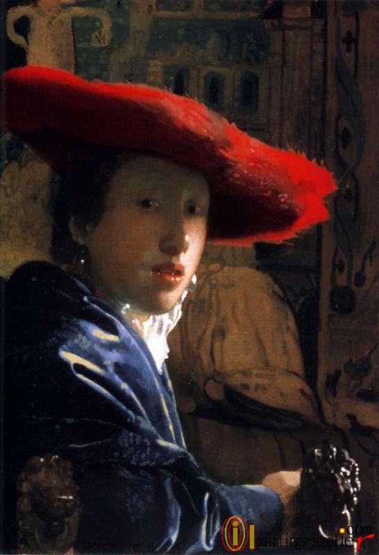 Girl with a Red Hat.