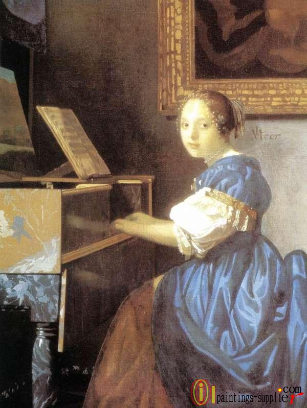 Lady Seated at a Virginal detail1.