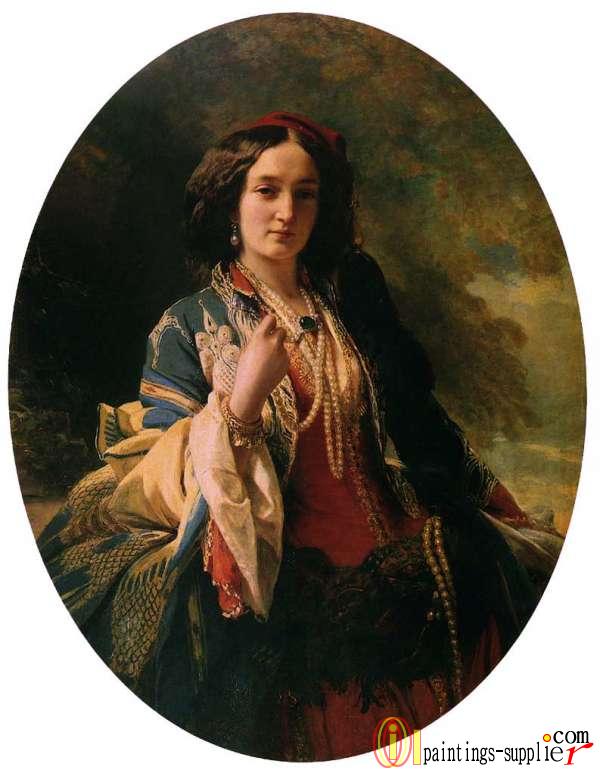 Katarzyna Branicka, Countess Potocka 1854.