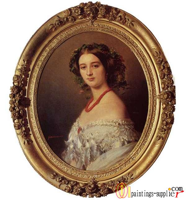Malcy Louise Caroline Frederique Berthier de Wagram, Princess Murat 1854.