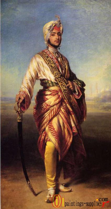 The Maharajah Duleep Singh 1854