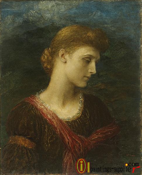 Violet Lindsay, c1881 