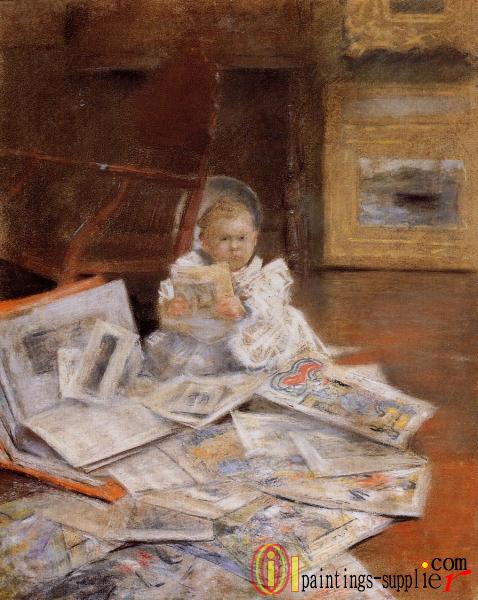 Child with Prints