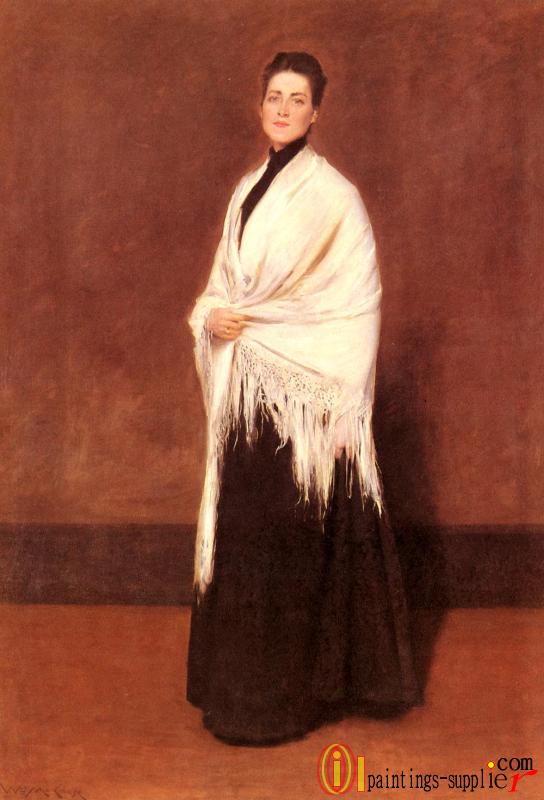 Portrait Of Mrs-C-SHAWL