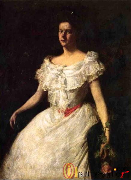Portrait of a Lady with a Rose