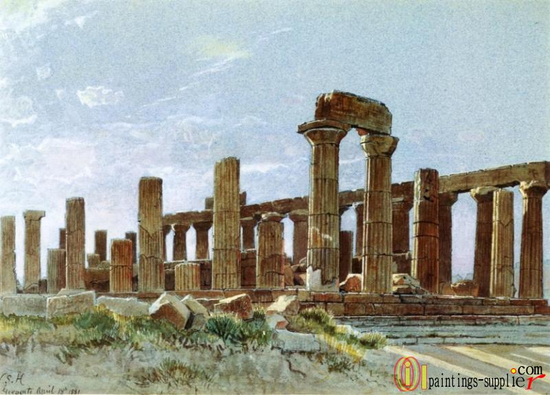 Agrigento aka Temple of Juno Lacinia.