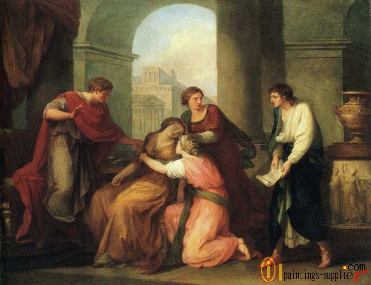 Virgil Reading the Aeneid to Augustus and Octavia