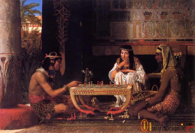 Egyptian Chess Players.